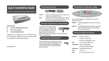 Airlink - 5-Port10/100ME pdf manual